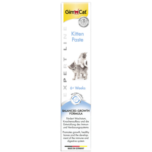 Supliment pentru pisici Gimcat Baby Paste cu calciu 50g